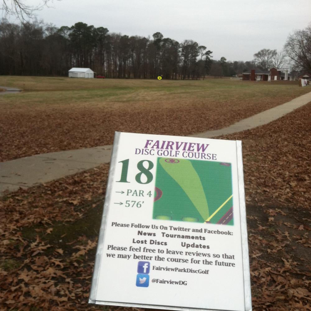 Fairview Park Disc Golf Course