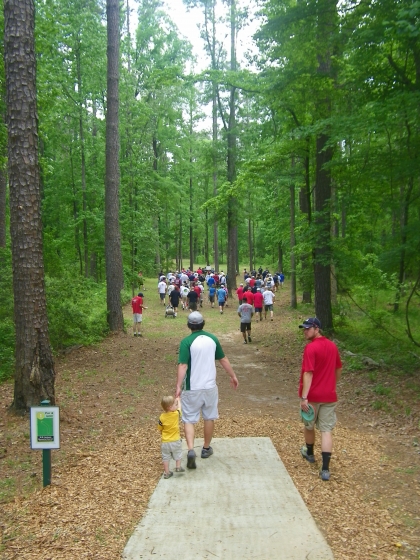 Gallery on playoff for Masters title at the 2010 Tim Selinske US Masters 